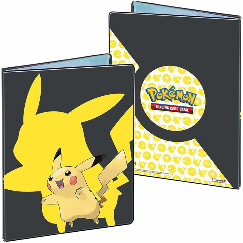 Portfolio Pokémon Pikachu - 9 pochettes jusqu'a 180 cartes