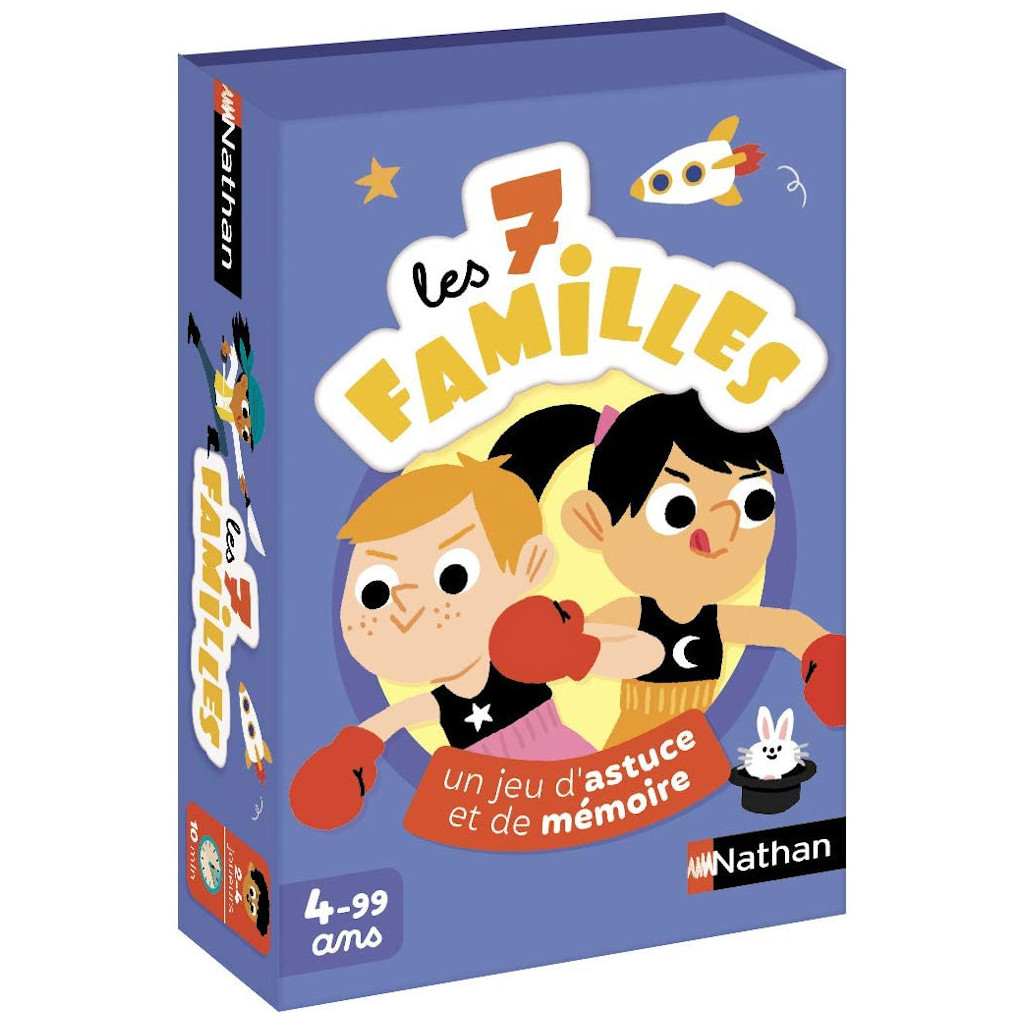 Jeu des 7 familles La Renaissance • Livres et jeux pour enfants