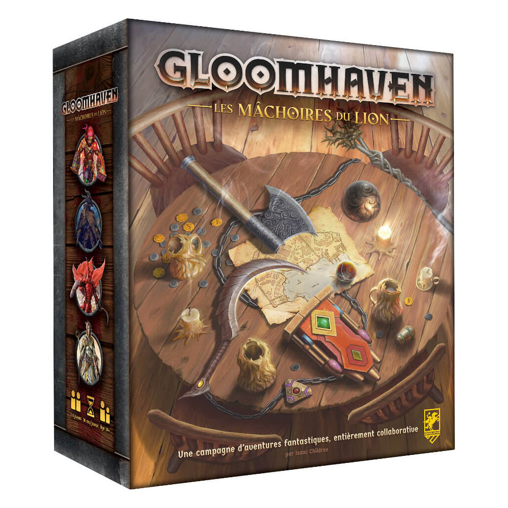 Acheter Gloomhaven: Les Machoires Du Lion - Set D'upgrades Complet