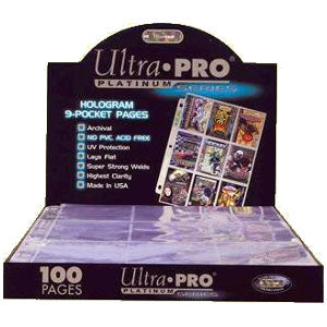 Ultra-pro : 100 feuilles de classeur silver - Boutique BCD JEUX