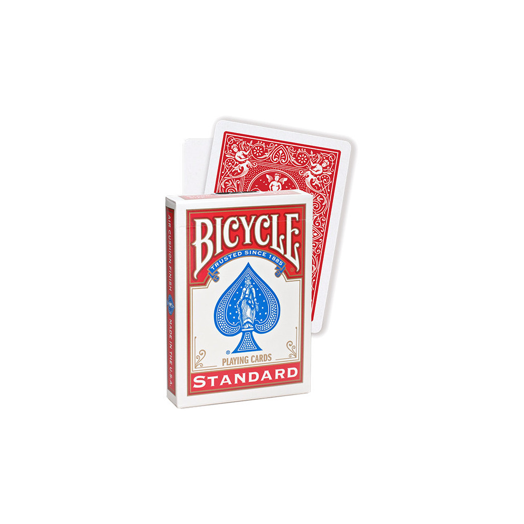 Jeu de 54 Cartes Poker Standard Dos Rouge - Bicycle - Acheter vos Jeux de  société en famille & entre amis - Playin by Magic Bazar