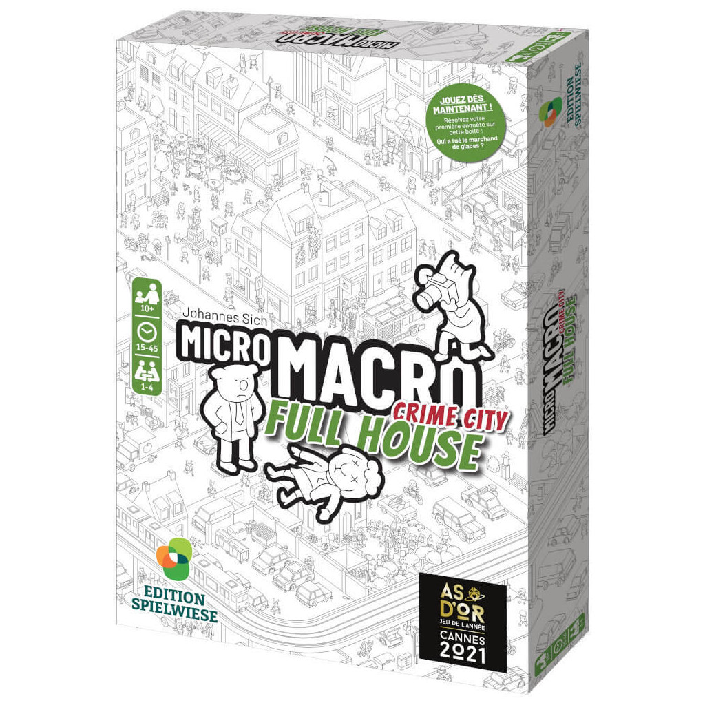Micro Macro 2: Crime City: Full House (FR) - Jeux de société Ludold