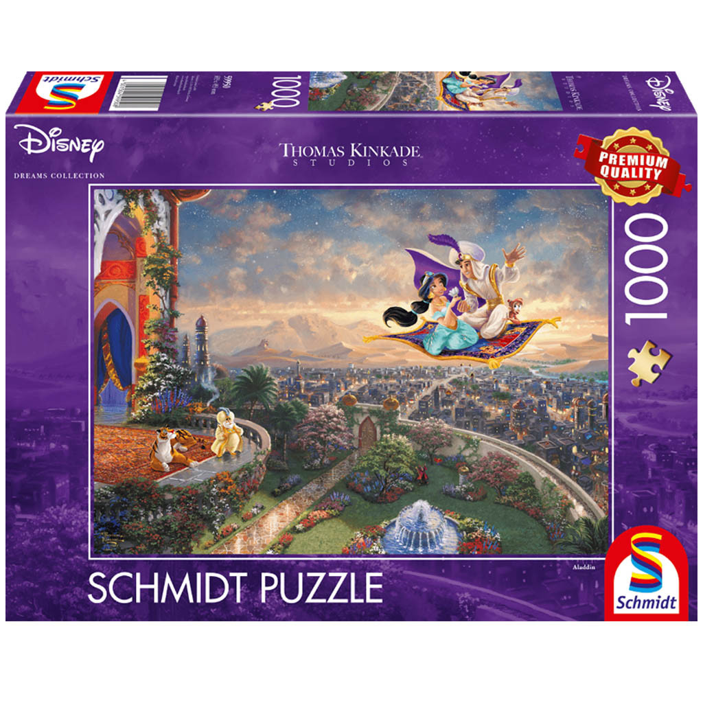 Acheter Puzzle Disney - Aladdin - 1000 pièces - Ludifolie