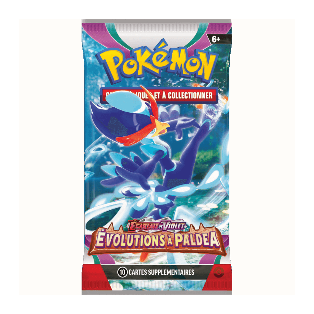 Acheter Pokémon Booster EV02 : Evolutions à Paldea - Ludifolie