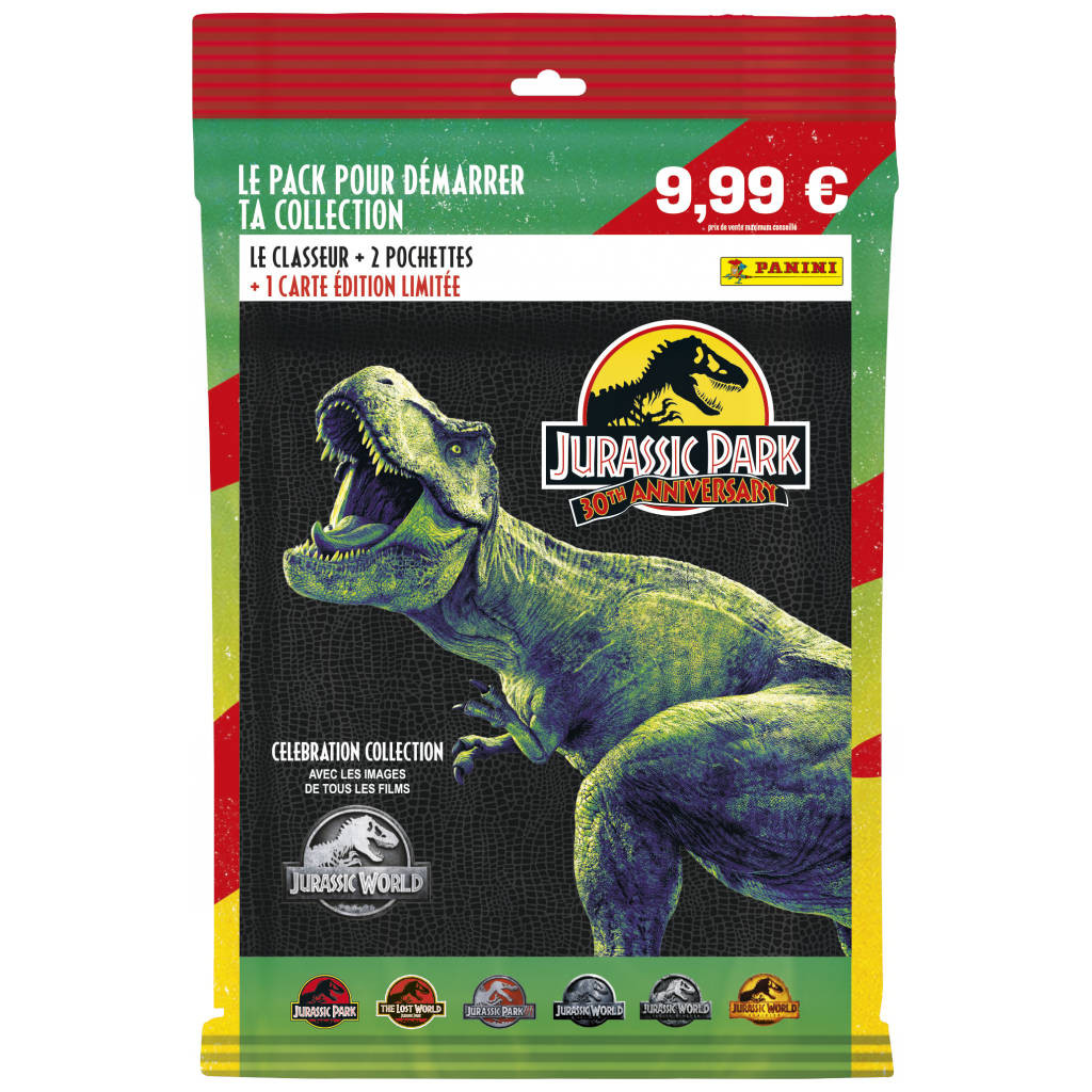Acheter Jurassic Park Trading Cards - Classeur+pochettes - Ludifolie