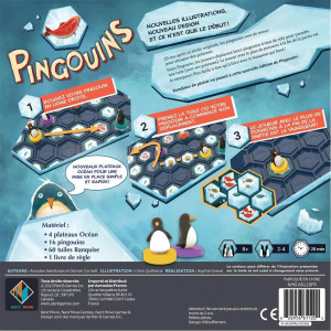 Boite à graines Merci nounou - Pingouin à Roulettes