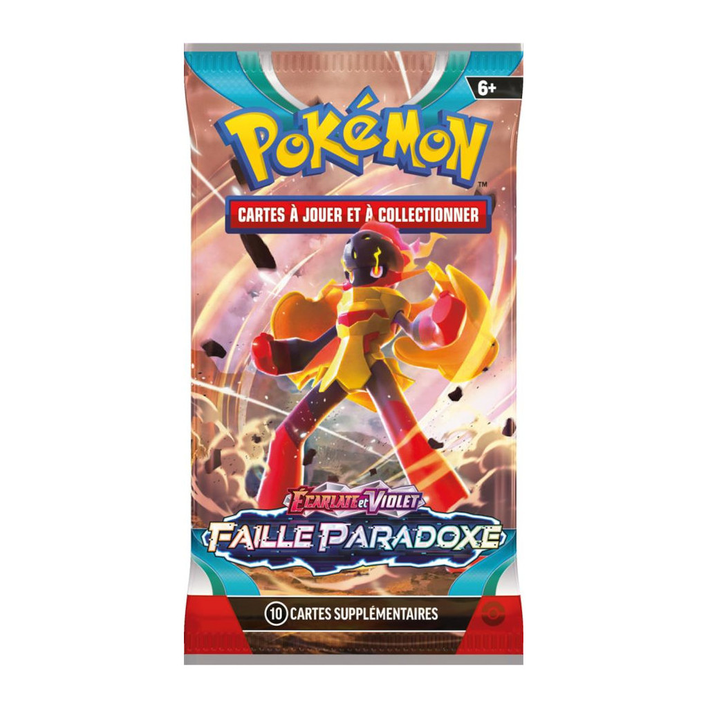 Pack Pokémon Ecarlate et Violet - 3 boosters Asmodée : King Jouet, Cartes à  collectionner Asmodée - Jeux de société