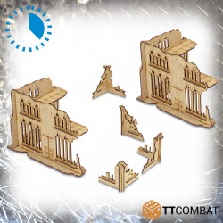 TT Combat - Municipium Sector Medium Corner Ruins