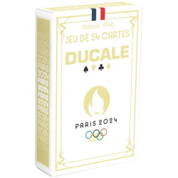 Jeu de 54 Cartes - JO 2024 - Qualité Premium - Ducale