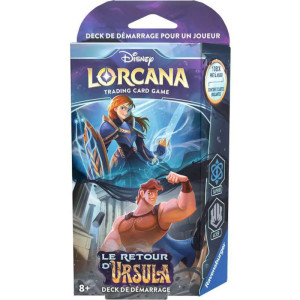 Lorcana S4 - Le Retour d'Ursula : Starter Deck Anna/Hercule