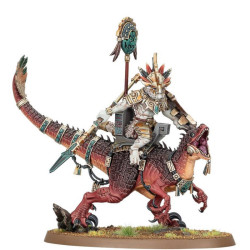 Age of Sigmar : Seraphons - Saurus Scar-Veteran on Aggradon