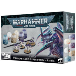 Warhammer 40K : Termagants & Ripper Swarm + Paints