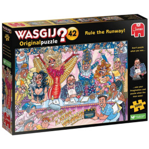 Puzzle Wasgij Original 42 - Dominez la Piste ! - 1000 pièces