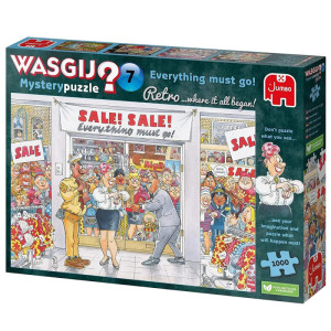 Puzzle Wasgij Retro Mystery 07 - Tout Doit Disparaître ! - 1000 pièces