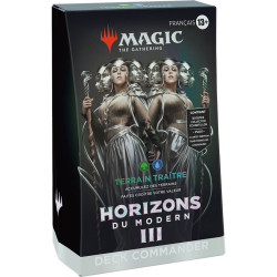 Magic : Horizons du Modern 3 - Deck Commander Terrain Traître