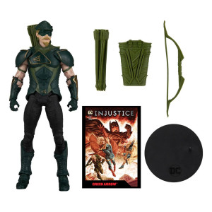 DC Comics - Figurine Articulée Injustice : Green Arrow