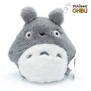 Studio Ghibli - Peluche Nakayoshi Grey Totoro