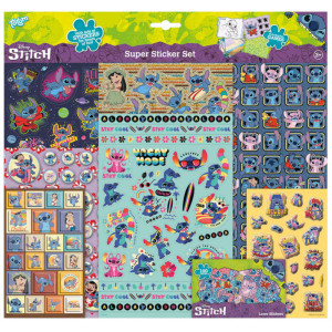 Disney - Super Sticker Set Stitch