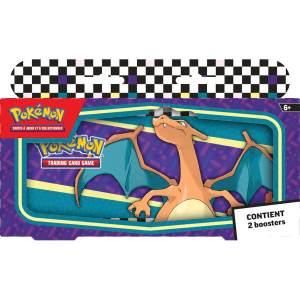 Pokémon - Coffret 2 Boosters + Plumier Dracaufeu