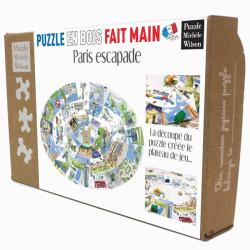 Puzzle Jeu - Paris Escapade - 34 Pièces