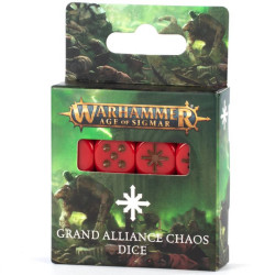 Age of Sigmar - Set de dés Grand Alliance Chaos