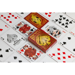 Cartes Bicycle - Dragon Red