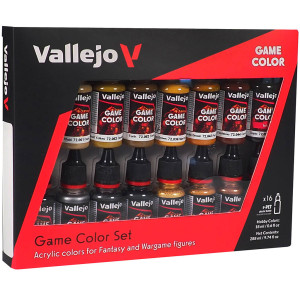 Vallejo - Game Color Set : Leather & Metal