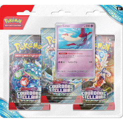 Pokemon EV07 : Couronne Stellaire - Pack 3 Boosters