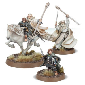 Middle-Earth Strategy Battle Game - Gandalf the White & Pippin