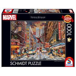 Marvel - Puzzle - Deadpool : Journée Enneigée - 1000 pièces