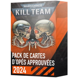 Warhammer 40K : Kill Team - Pack de Cartes d'Opérations Approuvées