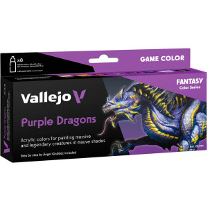 Vallejo - Fantasy Color Series : Purple Dragons