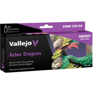 Vallejo - Fantasy Color Series : Aztec Dragons