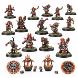 Blood Bowl : Chaos Dwarf Team - The Zharr-Naggrund Ziggurats