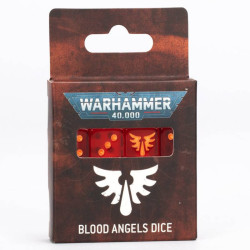 Warhammer 40K - Set de dés Blood Angels