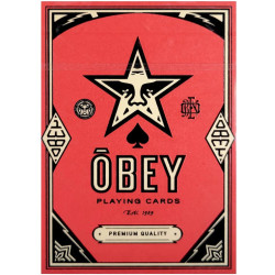 Cartes Bicycle Theory 11 - Obey Rouge