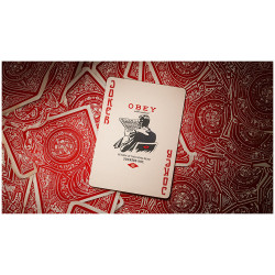 Cartes Bicycle Theory 11 - Obey Rouge