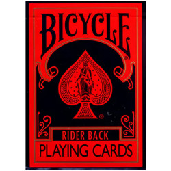 Cartes Bicycle - Reverse Rouge et Noir