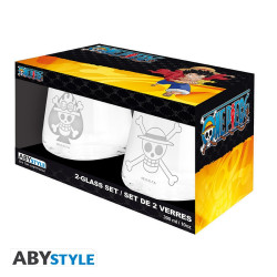 One Piece - Set de 2 Verres Luffy & Ace