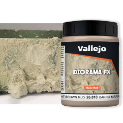 Vallejo - Diorama FX : Light Brown Mud