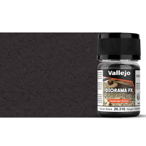 Vallejo - Diorama FX : Vulcan Black (0.1-0.6mm)