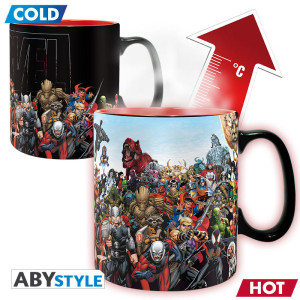 Marvel - Mug Heat Change Héros Marvel