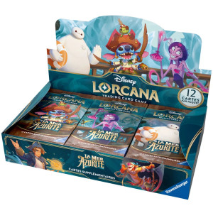 Lorcana S6 - La Mer Azurite : 24 Boosters