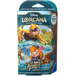 Lorcana S6 - La Mer Azurite : Starter Go Go Tamago et Gadget