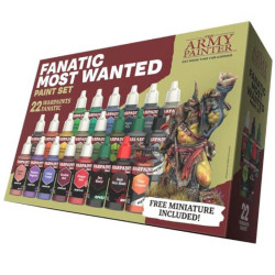 Army Painter - Warpaints Fanatic Most Wanted Paint Set