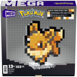 Pixel Art 3D Pokemon - Evoli