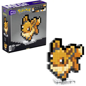 Pixel Art 3D Pokemon - Evoli