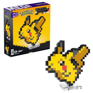 Pixel Art 3D Pokemon - Pikachu