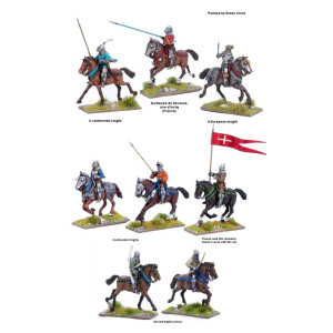 Perry Miniatures - Agincourt Mounted Knights 1415-1429