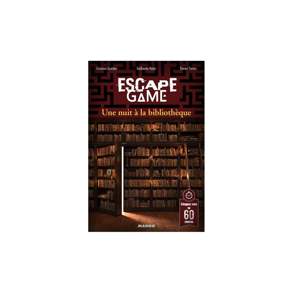 Acheter Escape Game Une Nuit à La Bibliothèque Mango Ludifolie